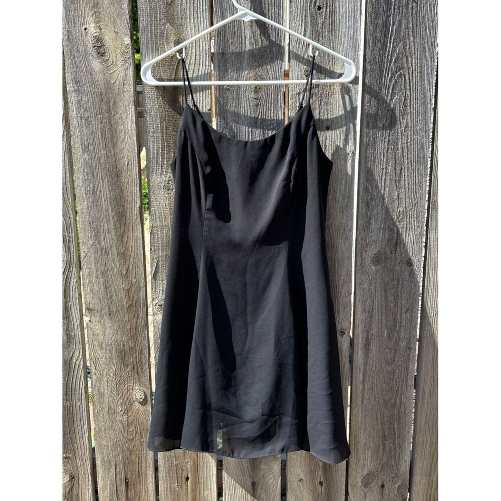 Vintage 90s / Y2K Black Mini Dress